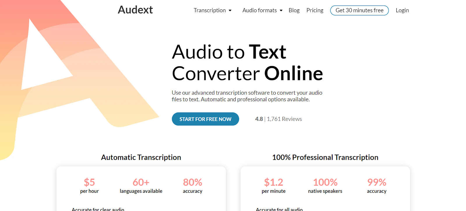 69 Best Audio-to-Text Generators Available Online For You Softlist.io