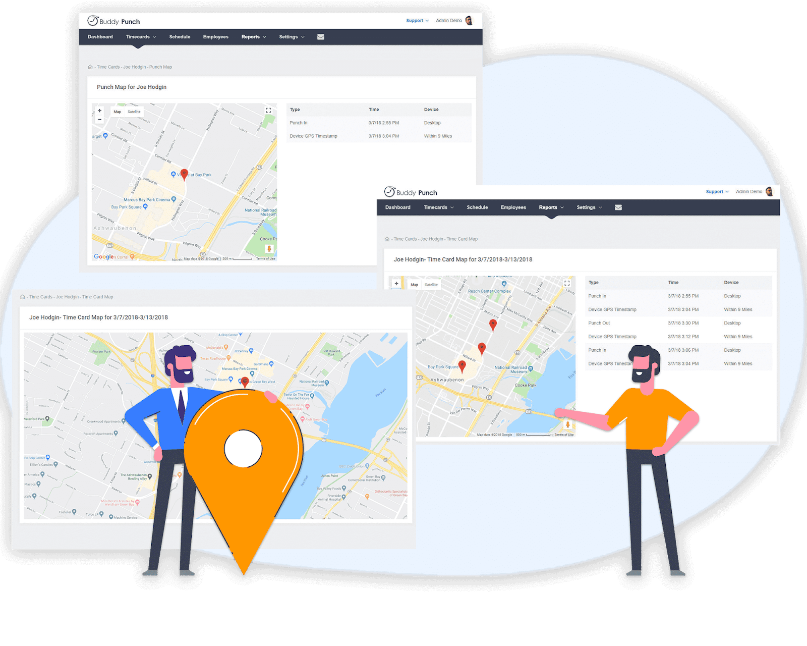 7 Best Time Clock Apps with GPS in 2023