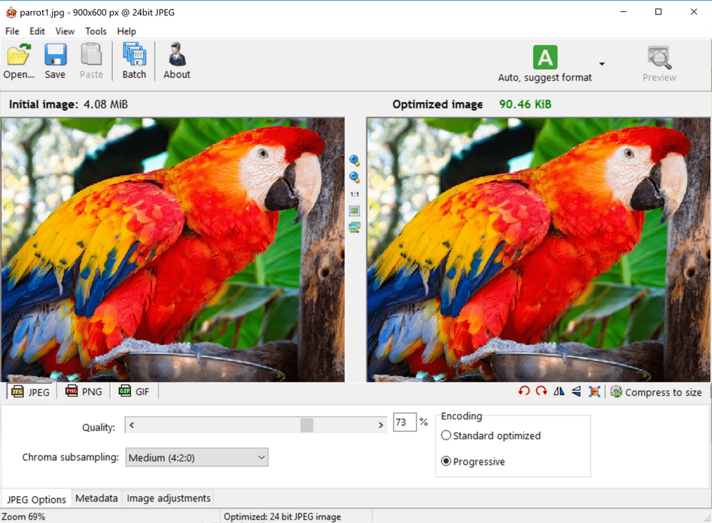 RIOT (Radical Image Optimization Tool) - The Portable Freeware Collection