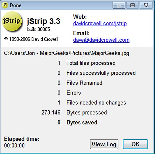 Download jStrip - MajorGeeks