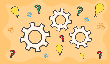 Gears Question Mark Science