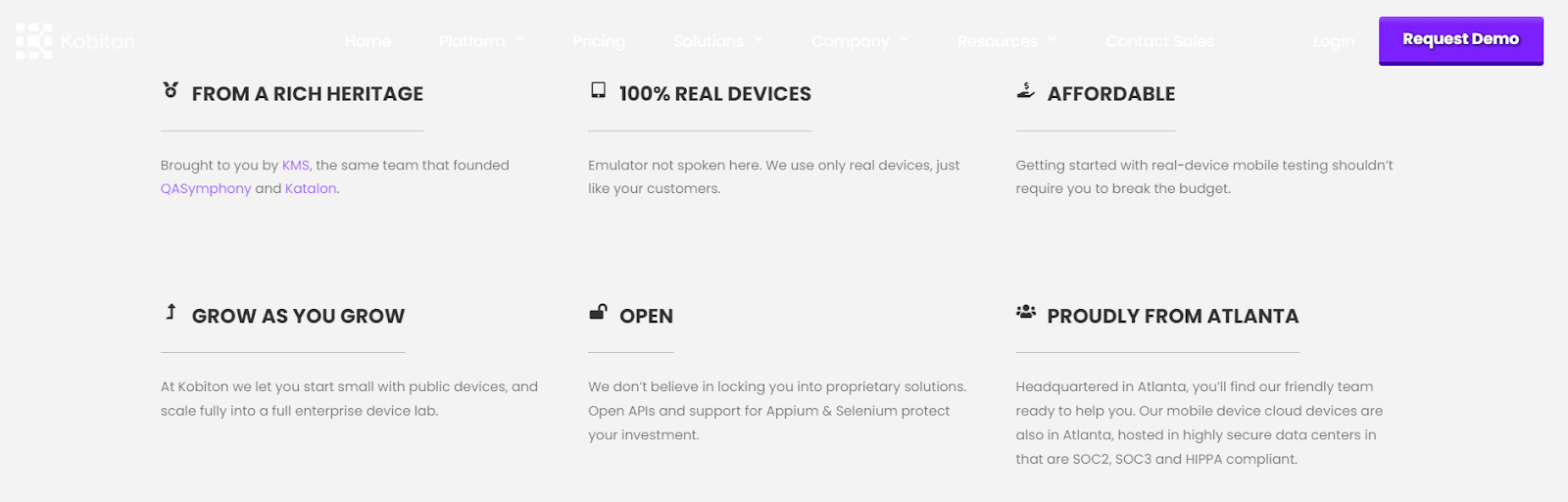 Kobiton is a complete automation app for mobile app testing. 