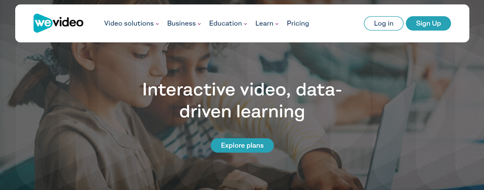Wevideo provides data driven learning.