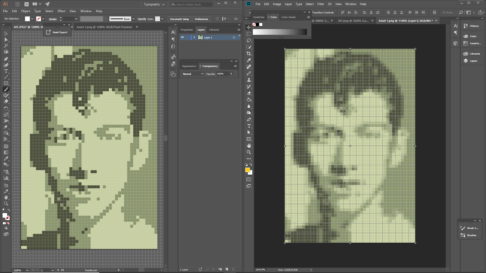 Solved: Pixel Art exported as .png from Illustrator is blu... - Adobe  Support Community - 9998971
