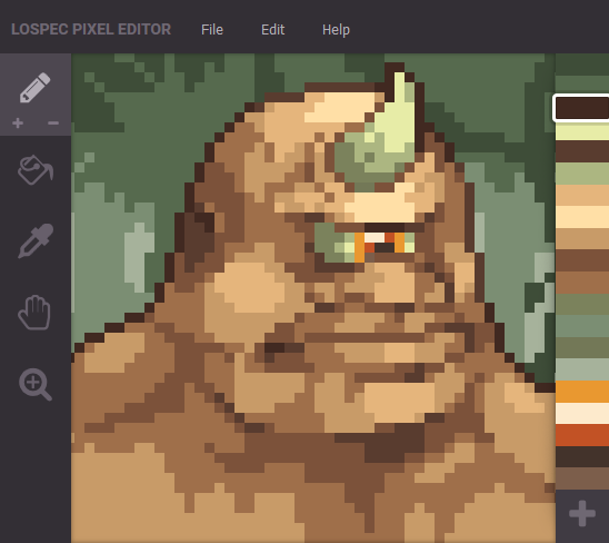 Lospec Pixel Editor