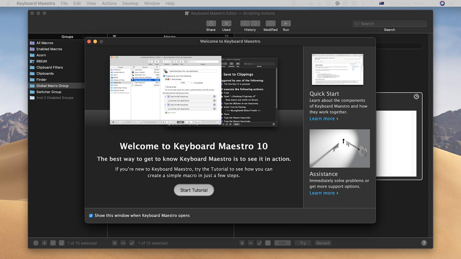 Keyboard Maestro 10.2: Work Faster with Macros for macOS