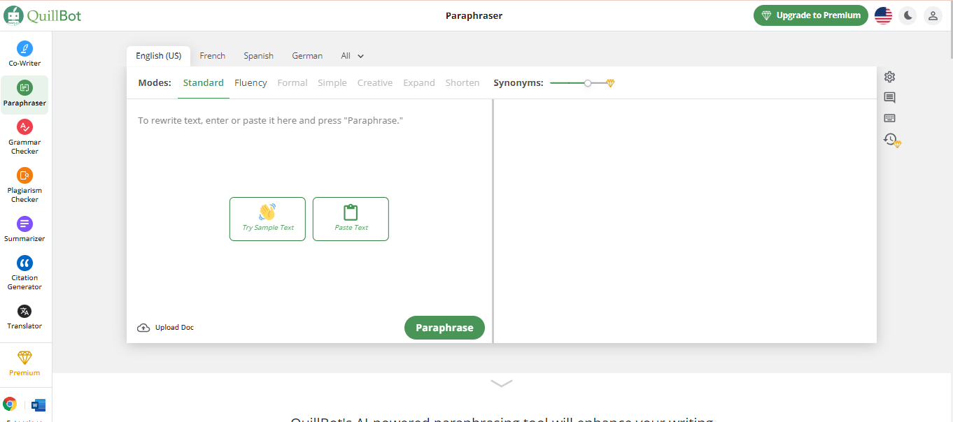 Quillbot: More Than Just a Paraphrasing Tool