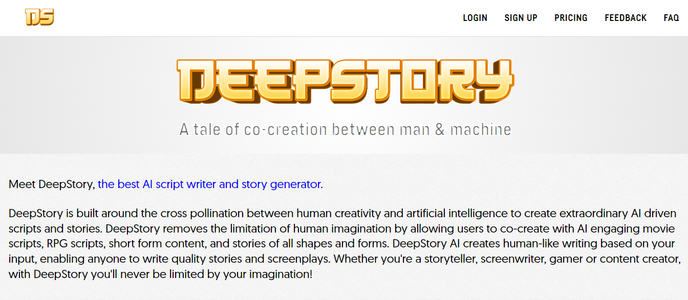 Deepstory AI vs. Jasper AI: Comparing AI Script Generators Softlist.io