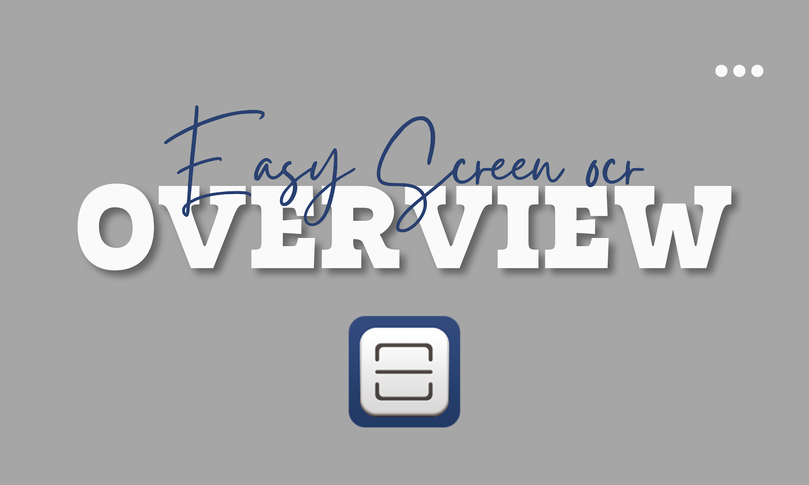 Easy Screen OCR: OCR Software | Review Softlist.io