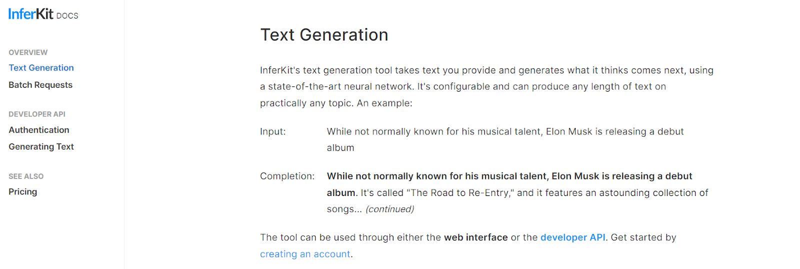 What Is InferKit?