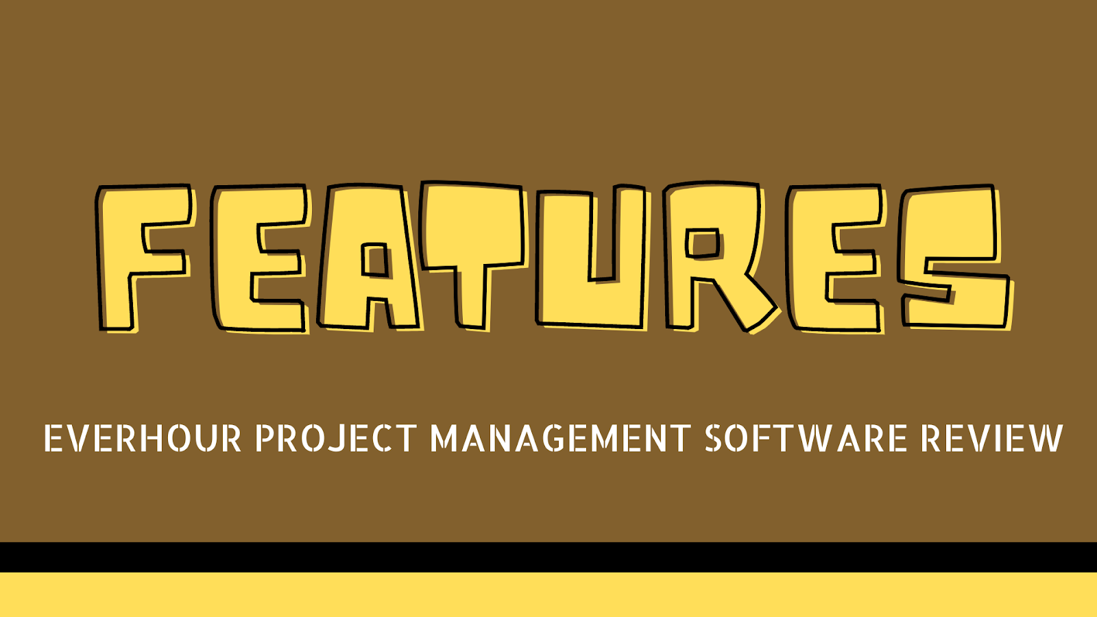 Everhour Project Management Software Features