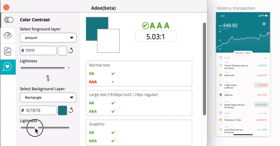 Adee: Web accessibility testing tools and platform