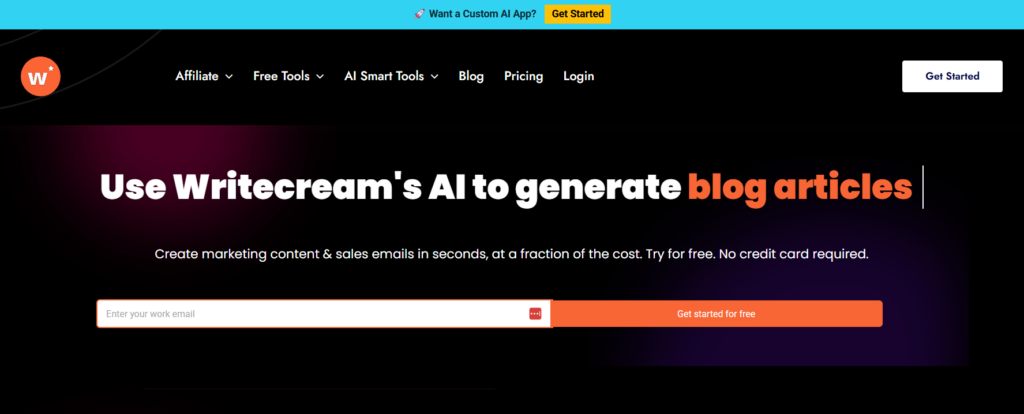 Writecream AI