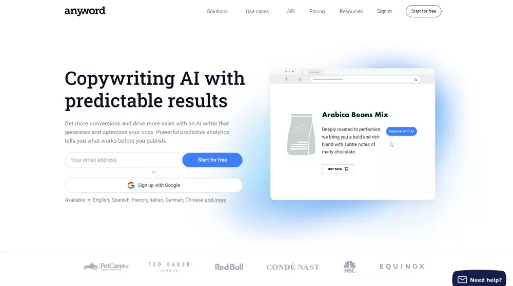Anyword AI Writer Review: Details, Pricing, And Features Softlist.io