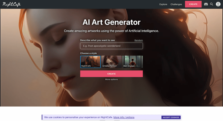 What is the NightCafe AI Art Generator?