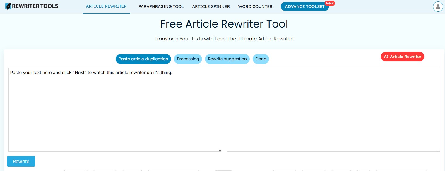 10 Best Sentence Rewriter Tools 2025 | Tested & Ranked