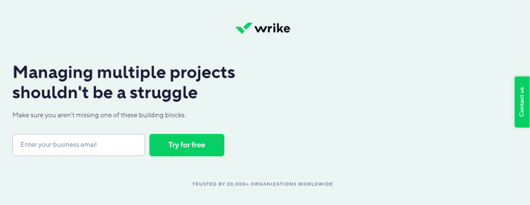 Wrike Workflow Management Software: Working Made Easy