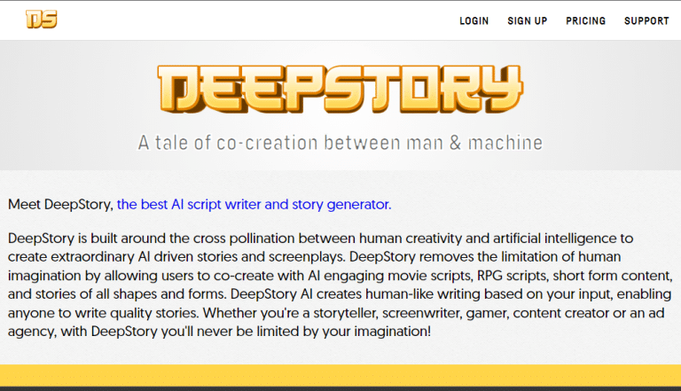 DeepStory Ai Script Generator: Review