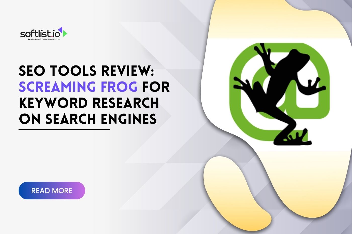 SEO Tools Review Screaming Frog for Keyword Research on Search Engines