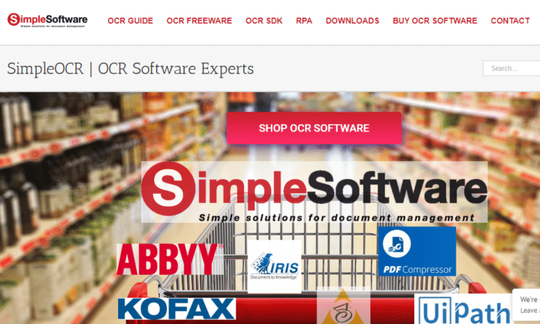 SimpleOCR: OCR Software | Review