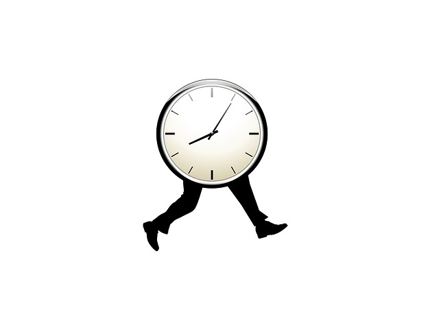 GPS Clock App: clock with legs