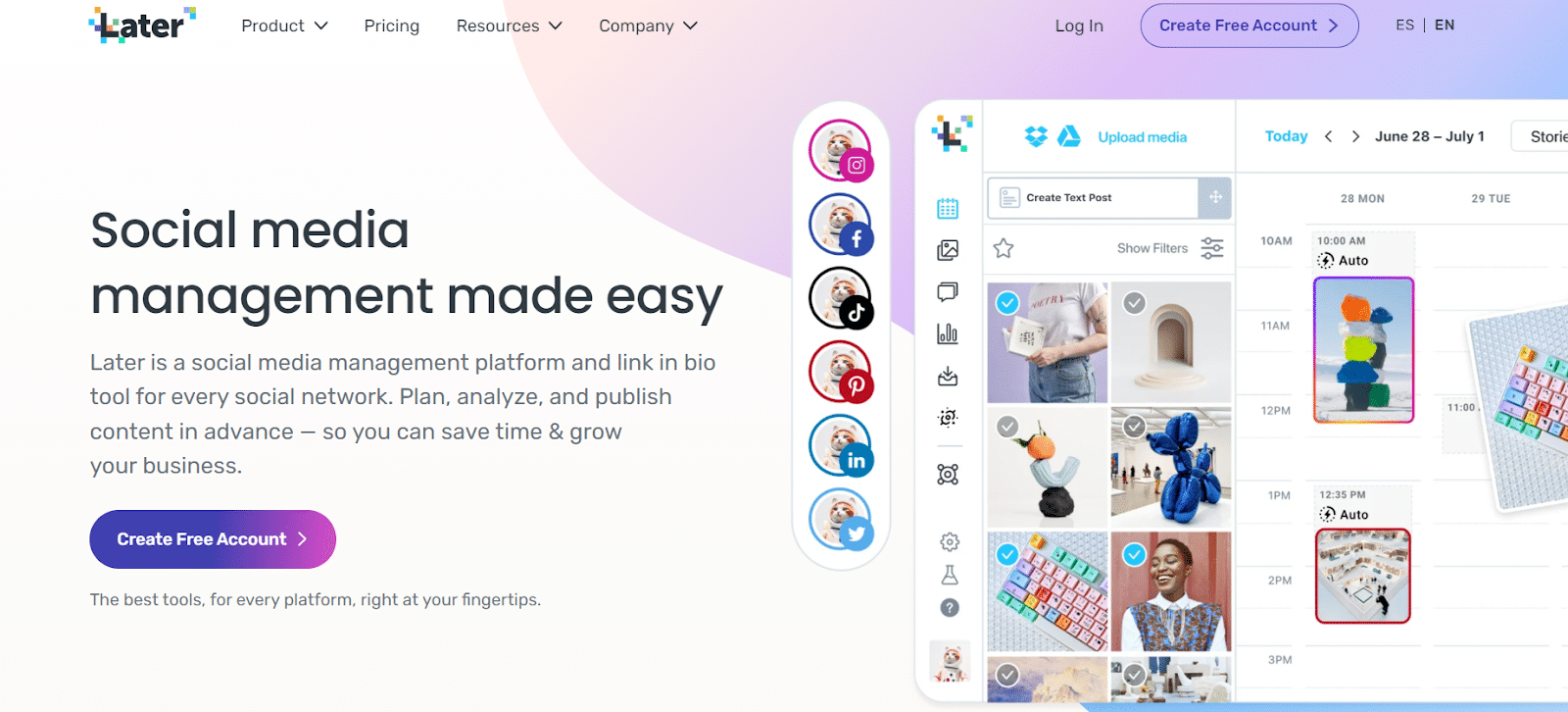 Later: An All-In-One Social Media Management Tool For Influencers And Marketers