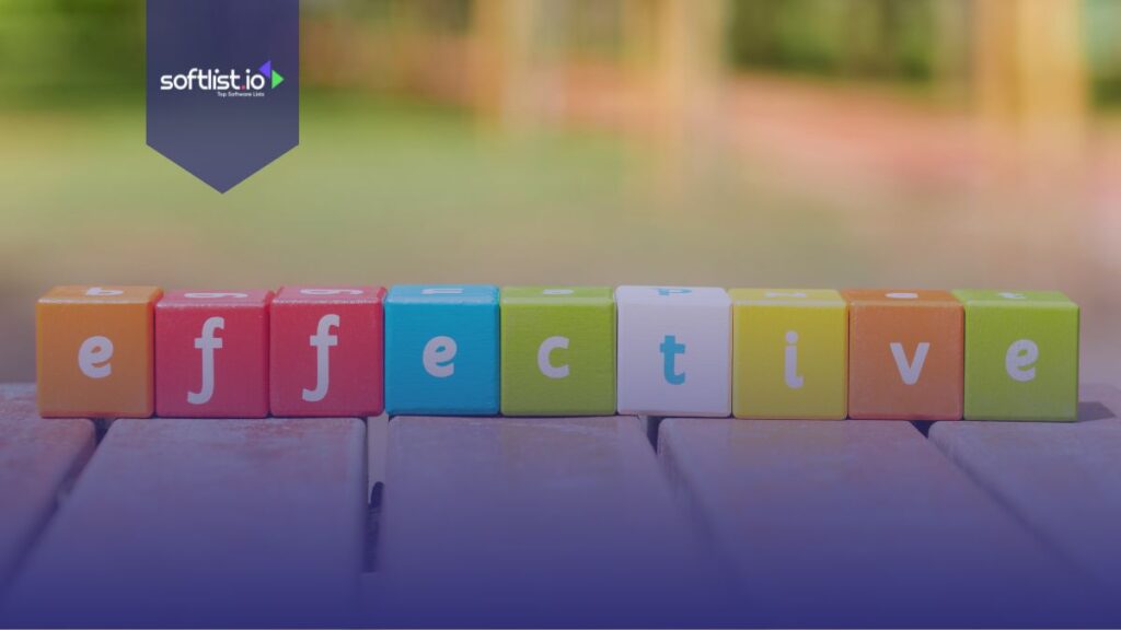 Effective, word with alphabet blocks