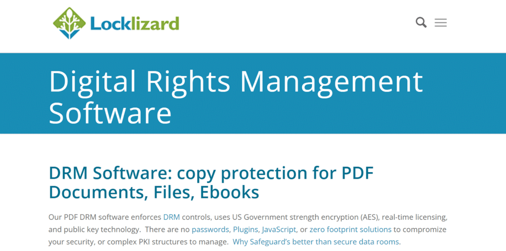 LockLizard Digital Rights Management Software: An In-Depth Review Softlist.io