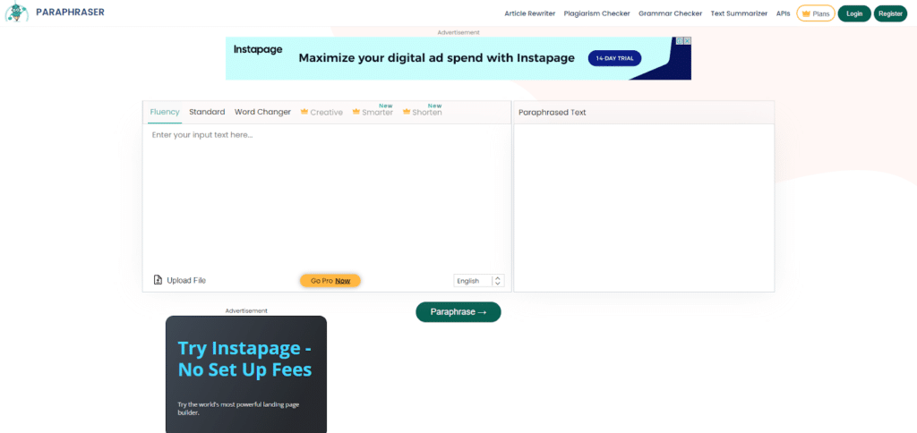 paraphrase tool image