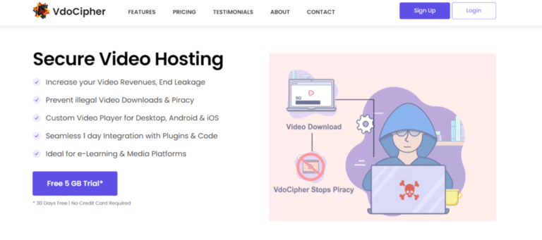VdoCipher Website Video Player: In-Depth Review