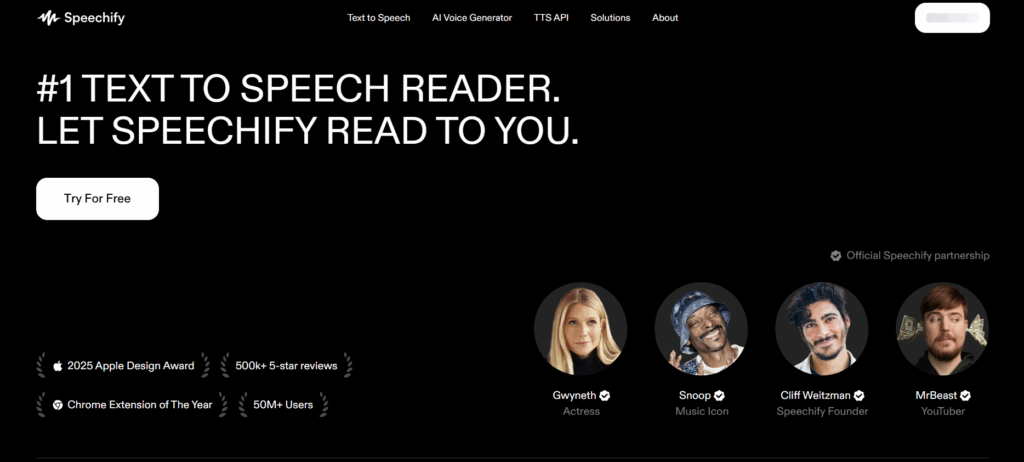 Speechify 