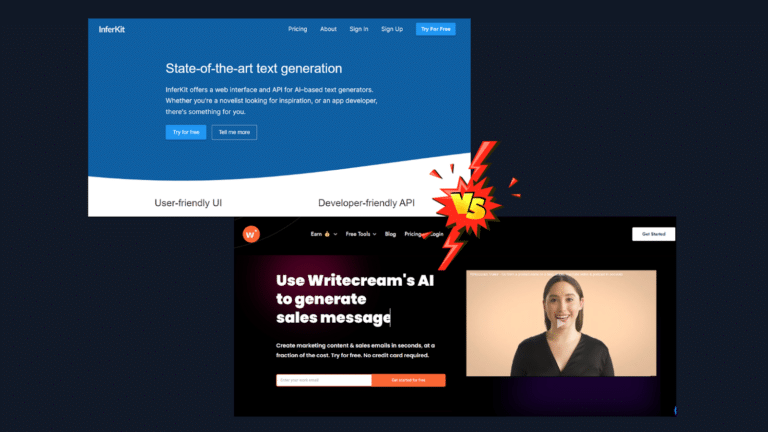 Inferkit VS Writecream AI: Which is Better?