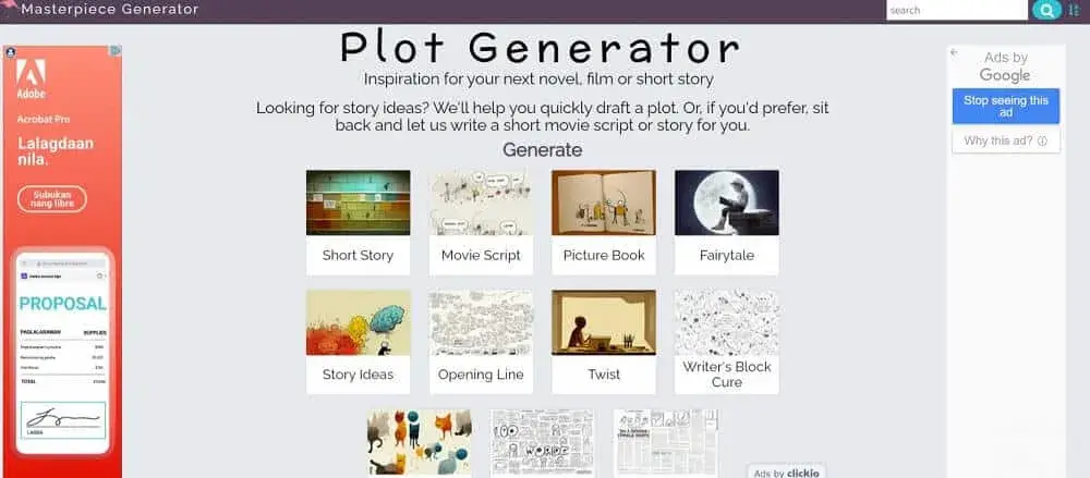 plot generator.org .uk 1 1