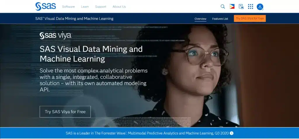 SAS Visual Data Mining