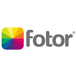 image presents fotor logo