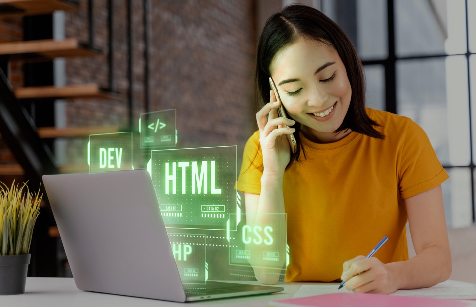 woman developer image