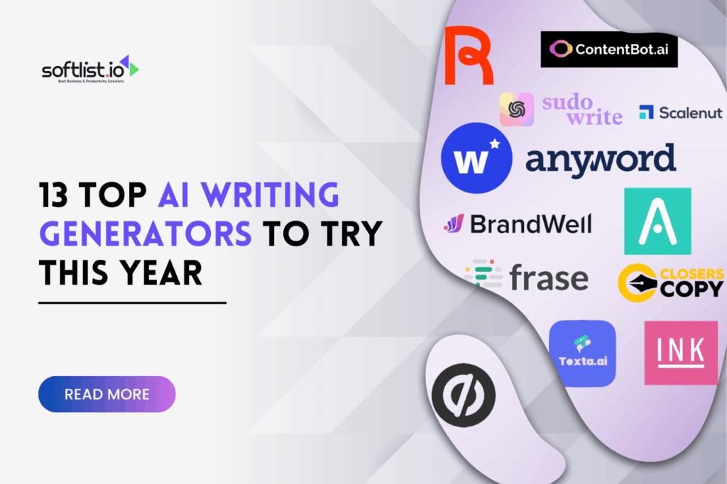 13 Top AI Writing Generators to Try This Year