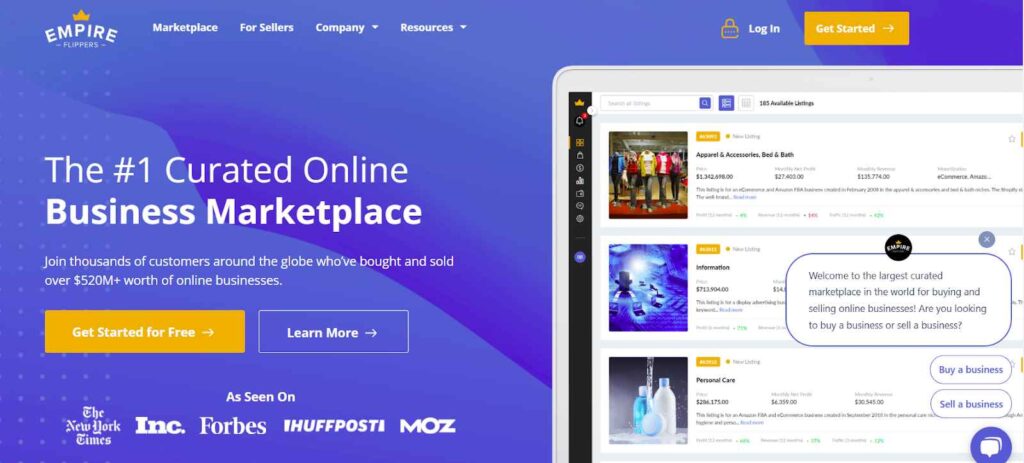 Empire Flippers: The Curated Marketplace
