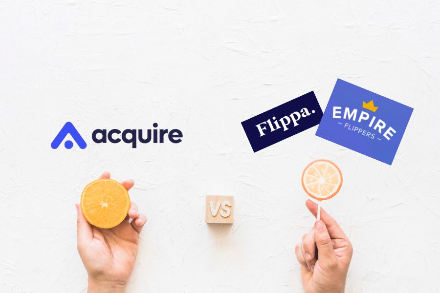 Side-by-Side Comparison With Flippa and Empire Flippers