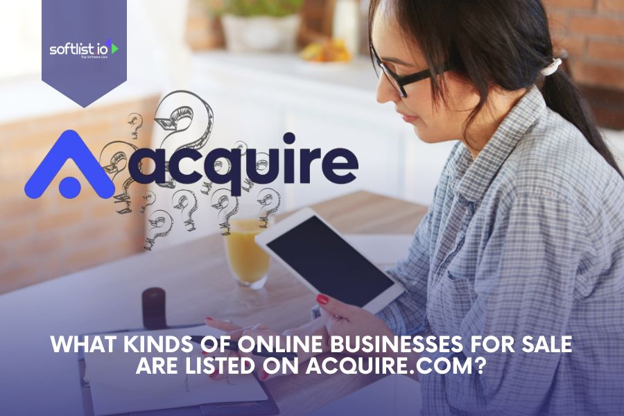 What Kinds of Online Businesses for Sale Are Listed on Acquire.com