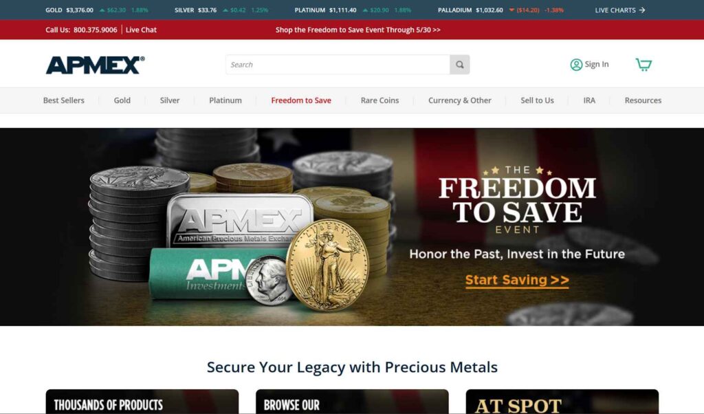 APMEX Bullion Review: Is This the Best Place to Buy Gold and Silver Online? Softlist.io