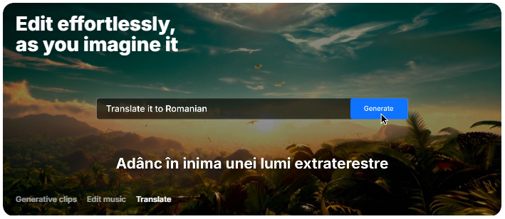 Multilingual Video Creation