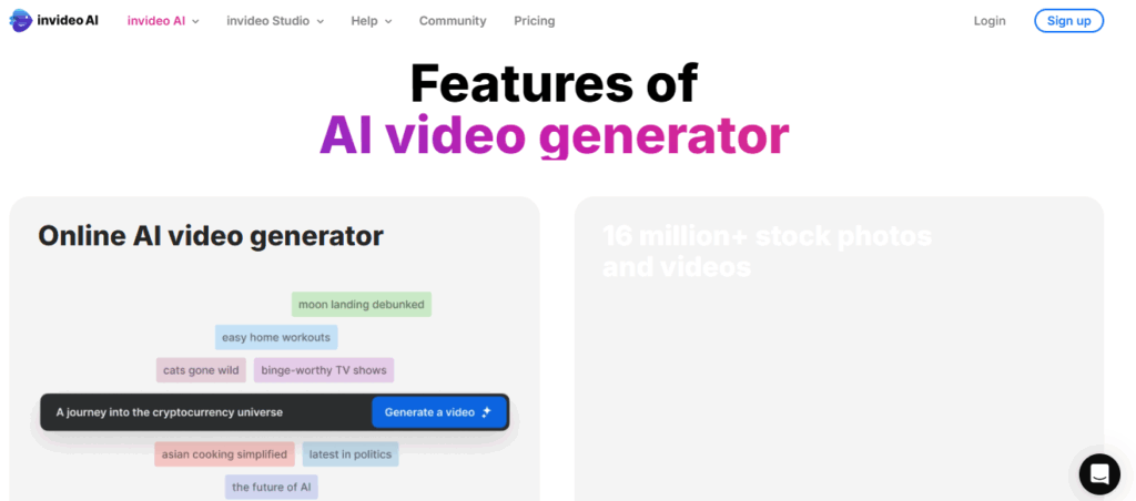 Summary Table InVideo AI User Review Snapshot