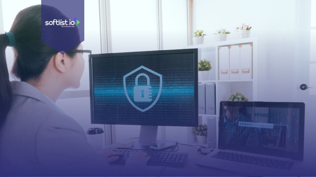 Professional business woman is working and using keyboard typing online.