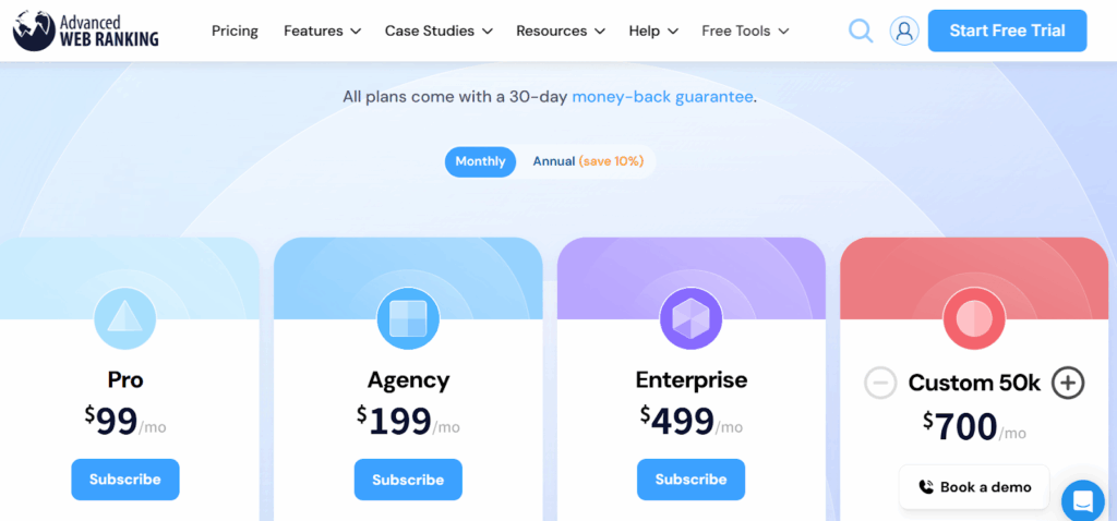 AWR Cloud pricing thumbnail.