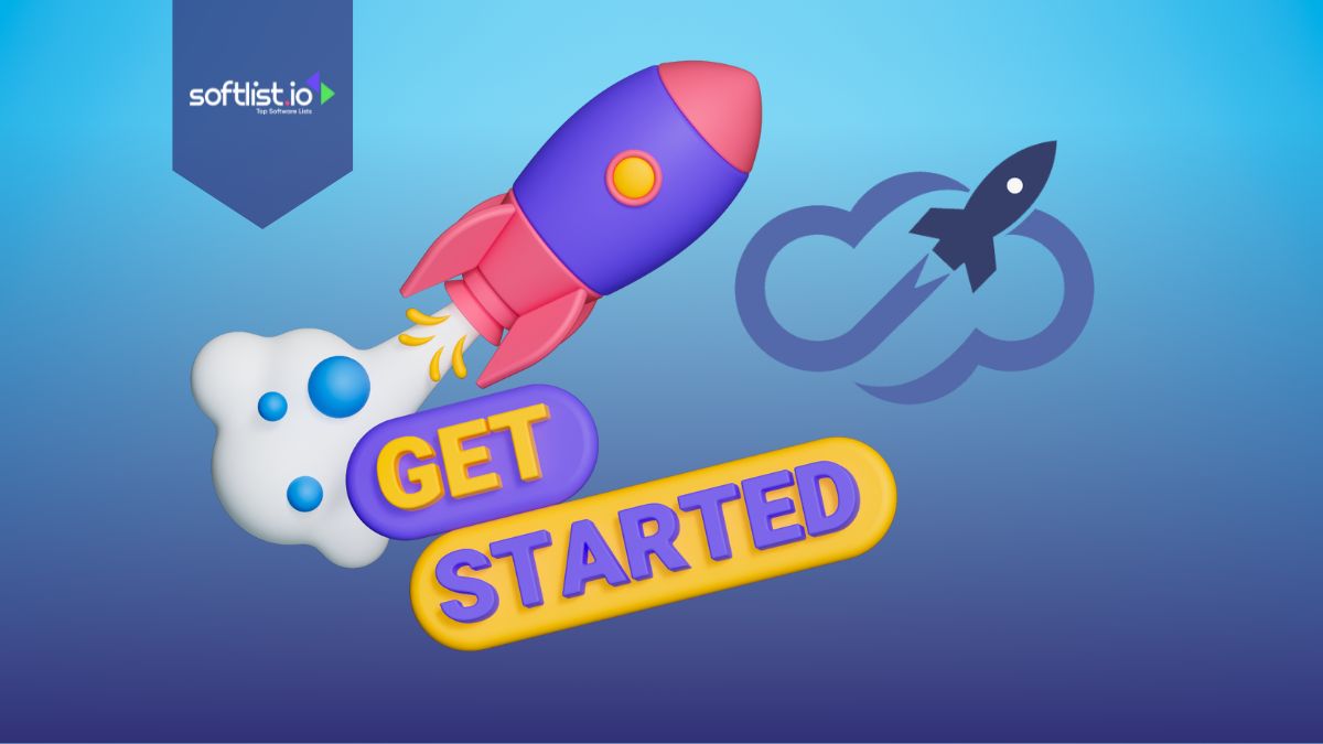 Get Started with a Rocket and Expandi IO logo.