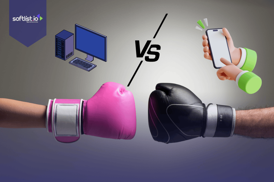 Desktop vs mobile clickup app