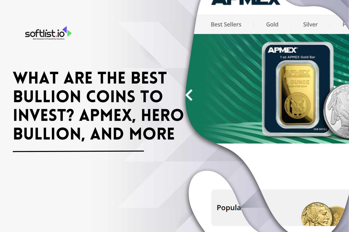 What Are The Best Bullion Coins to Invest? APMEX, Hero Bullion, and More
