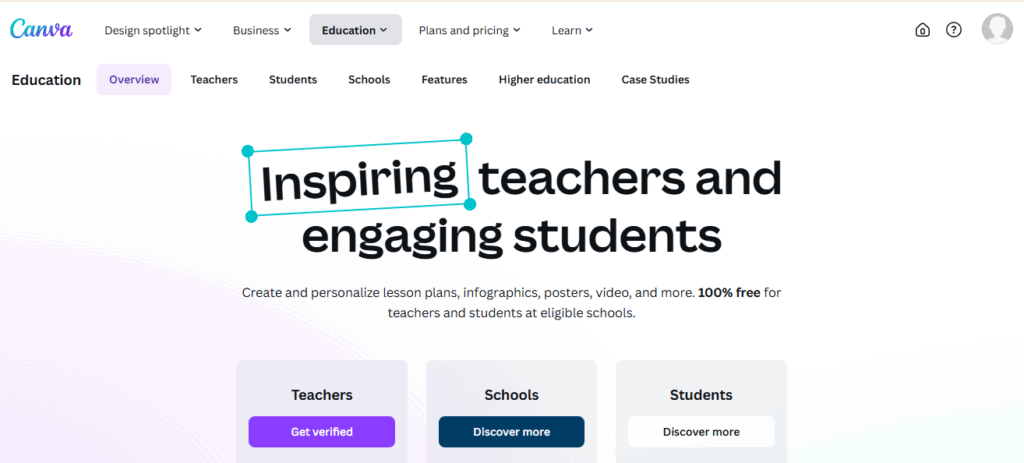 What is Canva for Education