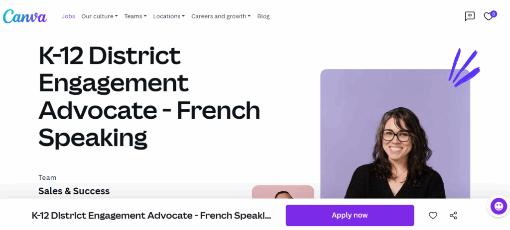 Career Opportunities within Canva for Education